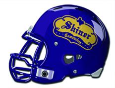 Shiner Comanche Football Helmet