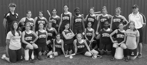 2007 Lady Comanches Softball Team